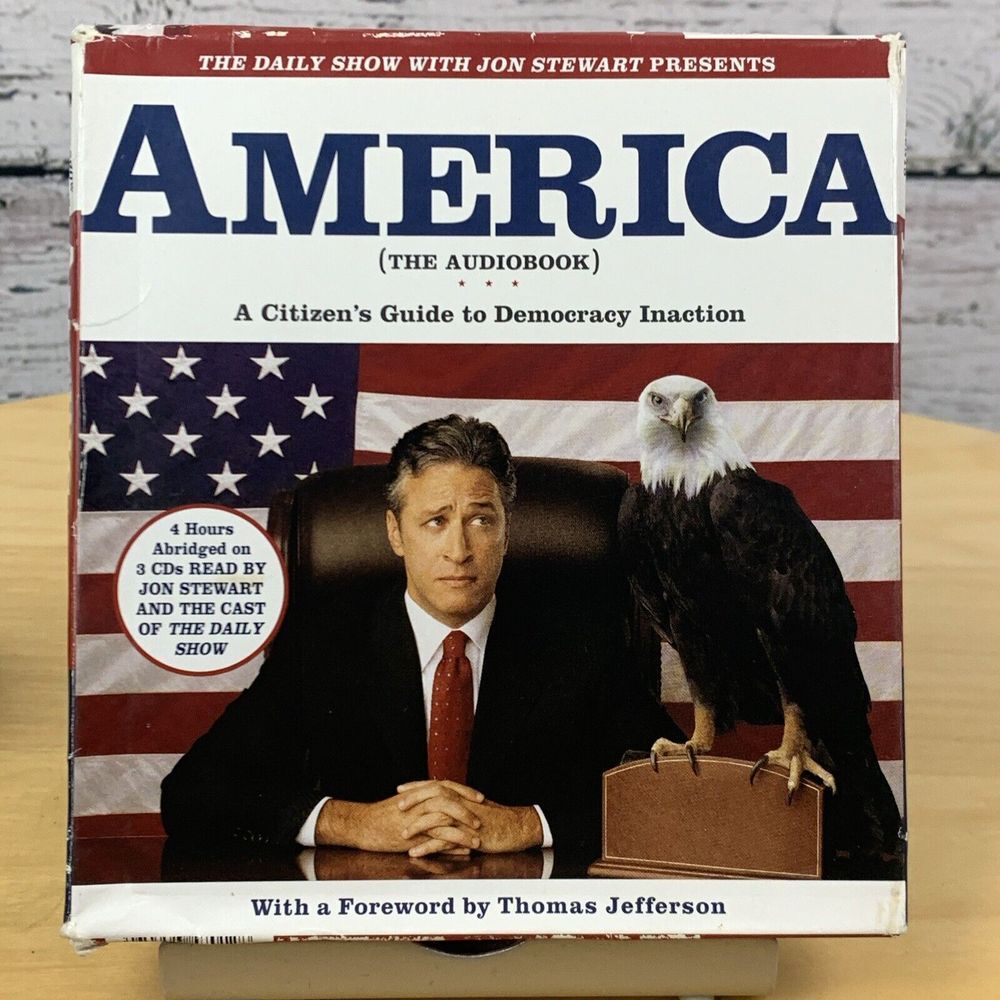 The‎ Daily Show with Jon Stewart Presents America (The Audiobook) [3-CD 2004]